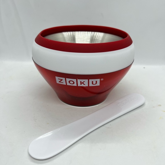 Zoku Kitchen Zoku Ice Cream Maker Make Serve Bowl W Stainless Steel